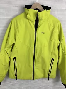 KJUS Junior Line Ski Jacket ReccoYellow Boys Girls Size 164 Age 12-14 US Size 14 - Picture 1 of 23