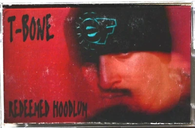 Cassette T-Bone Redeemed Hoodlum Christian Rap TESTED -Check Coupons! - Image 1 of 4