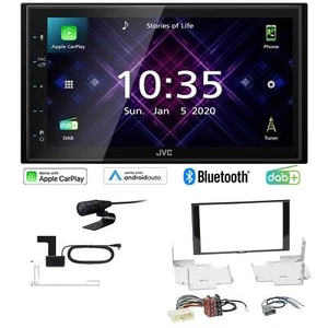 JVC Autoradio Apple CarPlay Android Auto DAB+ für Nissan Micra IV Facelift - Bild 1 von 8