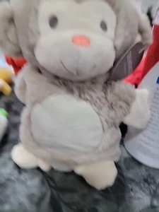 DEMDACO Monkey Puppet 2016 Plush 10” Soft - Picture 1 of 5