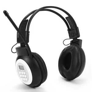 Portable Personal FM Radio Headphones , Headset with Radio Built in for4412 - Picture 1 of 9