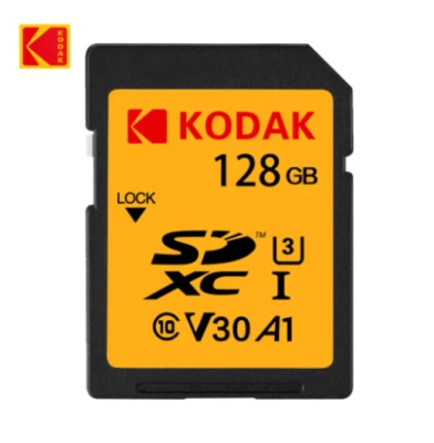 Kodak SD Card 32GB 64GB 128GB 256GB Ultra Memory Card Camera Trail Cam Computer - Image 1 of 4
