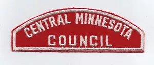 Central Minnesota Council RWS, Red & White Strip, Mint! - Picture 1 of 1