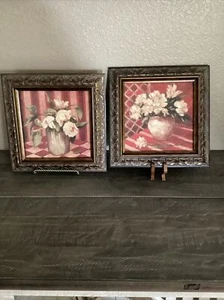 Debra Lake Peonies In A Vase French Country Canvas Prints Lot Of 2 - Picture 1 of 8