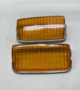 1971 1972 1973 Mercury Comet Front Signal Marker Lens Left and Right OEM - Picture 1 of 8