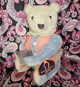 WOW 16" MOHAIR CLOWN BEAR 🐻 Schooenmaker Deans Childplay COTTON CANDY 76/2500 - Picture 1 of 21