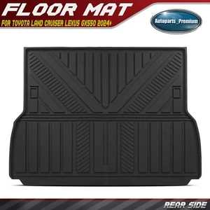 Rear Side Black Trunk Mat Injection for Toyota Land Cruiser Lexus GX550 2024+ - Picture 1 of 10