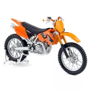 KTM 525SX Orange Kids Model Diecast Dirt Bike Motorbike Motorcycles Toy 1:18 3+ - Picture 1 of 9