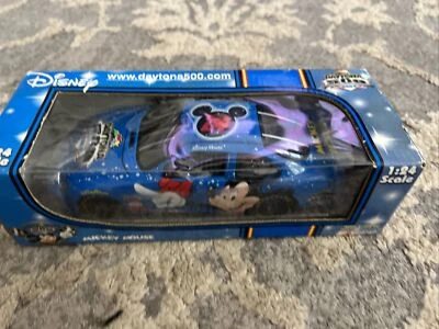 NIB~DISNEY 2004 TEAM CALIBER NASCAR DAYTONA 500 MICKEY MOUSE 1:24 DIECAST Lm - Image 1 of 4