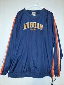 Auburn Tigers Men L Wind Shirt Red Oak Sportswear - Picture 1 of 4