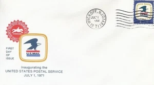1396 8c USPS 7-1-71 - Wycoff, NJ - Picture 1 of 1