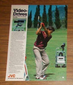 Seltene Werbung vintage JVC GX-88 E Farb-Video-Kamera - Video-Drives - Golf 1981 - Picture 1 of 1