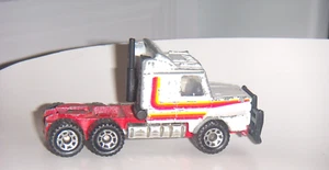 Matchbox MB-8 Scania T142 Semi Truck Cab weiß 1985 - Bild 1 von 8