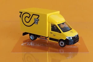 Herpa 097130 MAN TGE Koffer Post Österreich 1:87 NEU - Picture 1 of 2