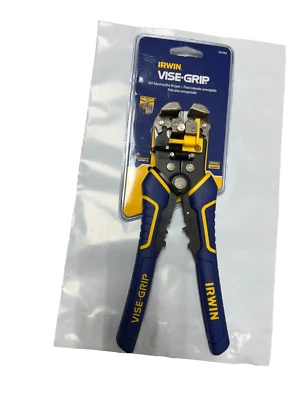 Irwin Empuñadura de tornillo 8" AUTOAJUSTABLE OVALADA/PLANA TIRA DE ALAMBRE 2078300 Foto 1 de 2