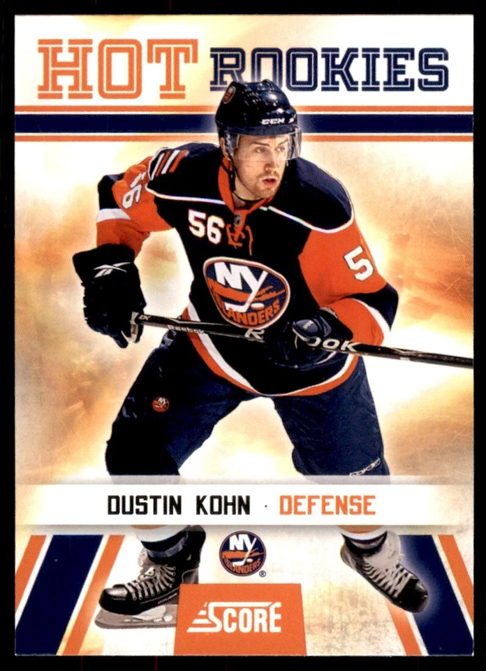 2010-11 Score Dustin Kohn RC #512 - Image 1 of 2