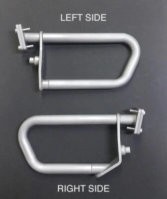 Barras protectoras traseras para BMW R1200RT 2005-2013 PLATEADAS ayudan a proteger tus bolsas laterales Foto 1 de 4