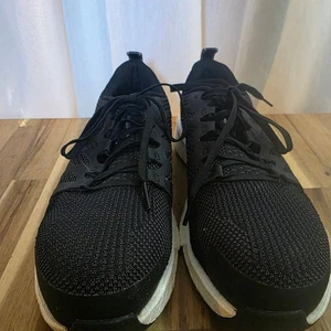 Reebok Fusion Flex Weave Comp schwarze Damen-Sneaker Sicherheit Zehenpartie Arbeit Größe 8. - Bild 1 von 7