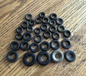 Vintage Lot of Plastic Replacement Tires Matchbox Lesney Diecast Cars - Picture 1 of 4