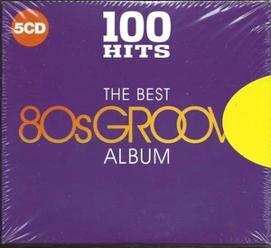 VARIOUS - 100 Hits: Best 80s Groove (5CD, Demon/Sony #DMGN 100 212 - UK, 2018) - Picture 1 of 2