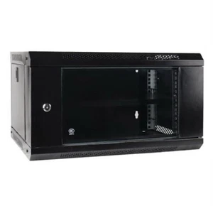 6U Wall Mount Network Server Cabinet with Glass Door, Locks - Picture 1 of 3