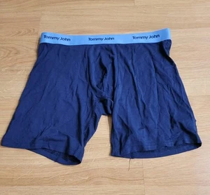 Calzoncillo boxer modal Tommy John para hombre azul talla mediana - Imagen 1 de 2