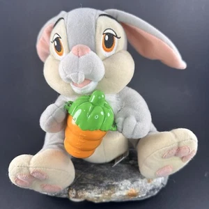 Bambi Baby Thumper Plush Bunny Rabbit Laugh Giggle 12" Carrot Works Fisher Price - Picture 1 of 12