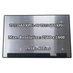TL134ADXP01-00 TL134ADXP01 13.4'' LCD Screen Panel Matrix EDP 40Pins 165Hz QHD - Picture 1 of 3