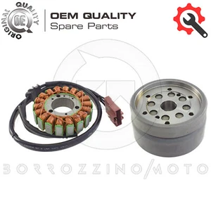 VOLANO COMPLETO STATORE MAGNETE OEM QUALITY PIAGGIO X9 500 2001/2002 M2700 - Foto 1 di 3