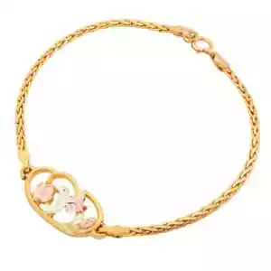 Hummingbird 10K Bracelet - Black Hills Gold - Picture 1 of 1
