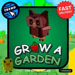 Blood Owl Grow A Garden Roblox | Seeds, Gears, Animals | Fast & Easy - Picture 1 of 1