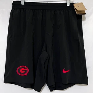 NWT NIKE George Bulldogs Dri-Fit Player Pocket Mens Woven Shorts FV3545-010 - Picture 1 of 9