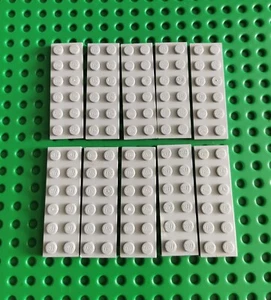 LEGO Platte Bauplatte Basisplatte 2x6 neu hellgrau 10 Stück basic plate 3795 R2 - Bild 1 von 1