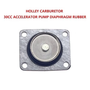 FOR HOLLEY CARBURETOR 30CC ACCELERATOR PUMP DIAPHRAGM RUBBER - Picture 1 of 8