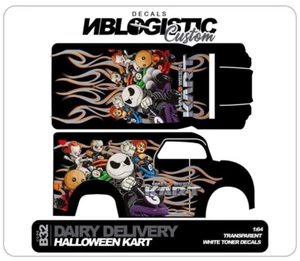 DAIRY DELIVERY Custom Universal WaterSlide Decal for hot wheels 1/64 Scale 042 - Picture 1 of 4