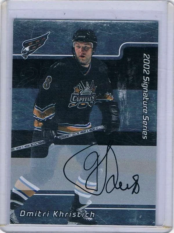 2001 BAP Signature Series Autographs #147 Dimitri Khristich - Image 1 of 1