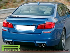 M5 Style Painted Trunk Spoiler Lip For 11-14 BMW F10 520i 528i 535i 550i Sedan - Picture 1 of 3