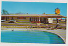 AUGUSTA GEORGIA GA Miles Motel 1950s Cars Quality Court Pool Vintage Postcard PC