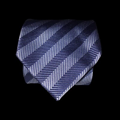 👔 Corbata de seda Gianni para hombre rayas azules diseñador hecha a mano en Italia 🔴DEFECTOS Foto 1 de 4