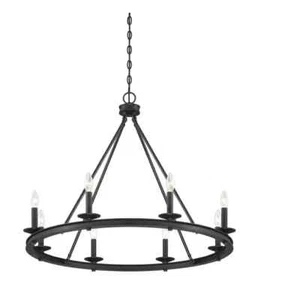 Savoy House Middleton 8 Light 33" Wide Chandelier Classic Bronze 1-308-8-44 - Picture 1 of 4
