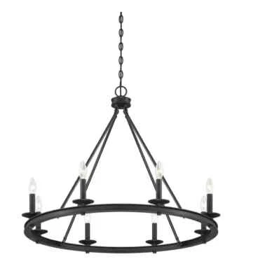 Savoy House Middleton 8 Light 33" Wide Chandelier Classic Bronze 1-308-8-44 - Image 1 of 4