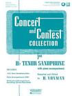 Concert and Contest Collection for BB Tenor Saxophone: Solo Part W/CD (English) 