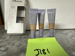3 CLOVE+HALLOW Clover Conceal Camo Cover Creamy Concealer 5.9ml Shades 4, 6 & 7 - Picture 1 of 7
