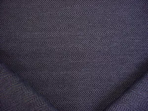4Y KRAVET SMART 34297 BALTIC BLUE HERRINGBONE CHENILLE UPHOLSTERY FABRIC - Picture 1 of 4