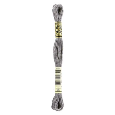DMC 6-Strand Embroidery Cotton Floss 8.7yd - Shadow (Dark Tin), DMC04 - Image 1 of 2