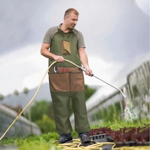 Adjustable Strap Woodworking Apron Extended Garden Work Suit Pruning - Picture 1 of 14