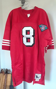 Authentic Mitchell & Ness San Francisco 49ers Steve Young 75th Ann. Jersey sz 52