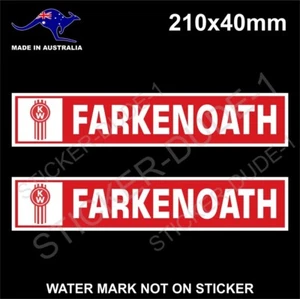 2 KENWORTH TRUCK FARKENOATH STICKERS BUG DECAL MACK - Picture 1 of 1