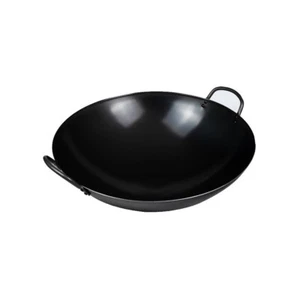 Pearl Life Lightweigh Double Handle Iron Wok 45cm - Picture 1 of 2
