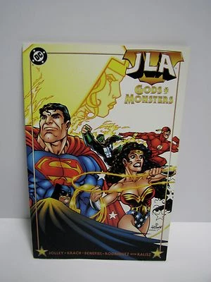 JLA Gods and Monsters #1 2001 DC 1st Printing Justice League Superman Batman - Image 1 of 2